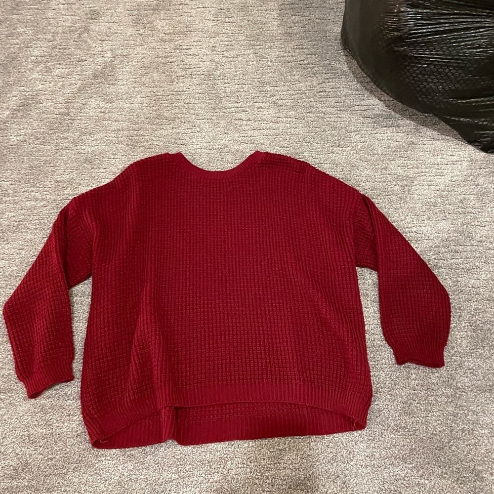 Maroon Sweater